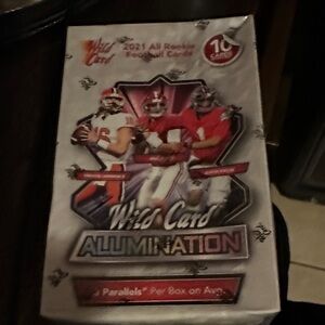 Wild Card All Rookie Football Cards Box